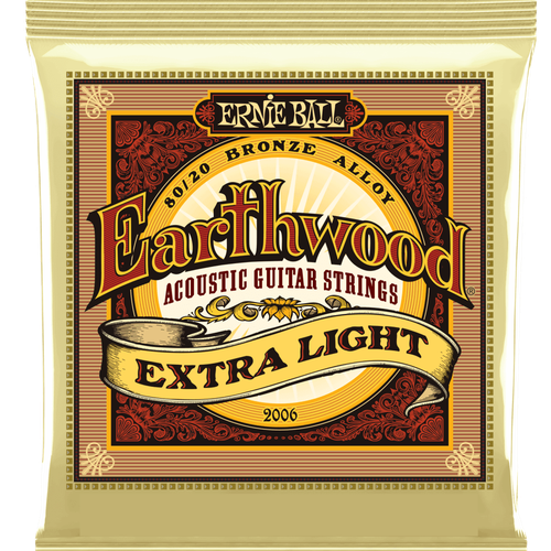 สายกีต้าร์โปร่ง Ernie Ball Earthwood Extra Light